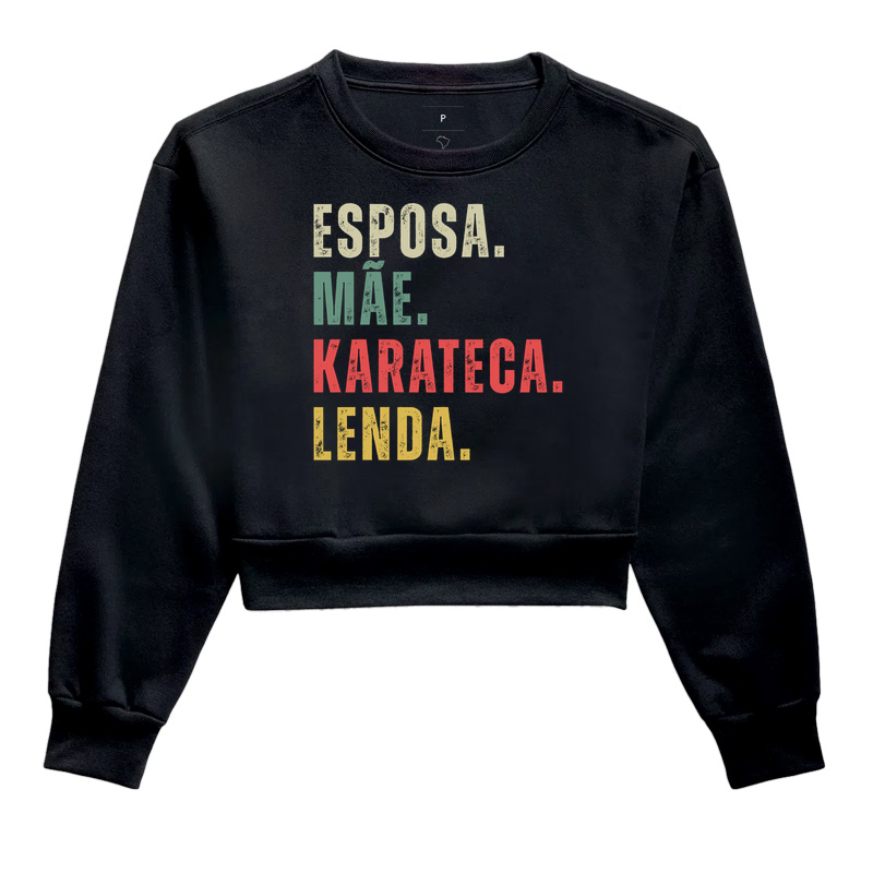 Esposa, Mãe, Karateca, Lenda – Estampa Karate Feminina