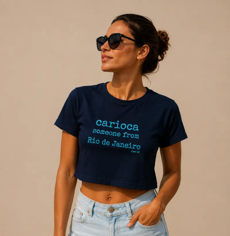 CARIOCA EM TURQUESA