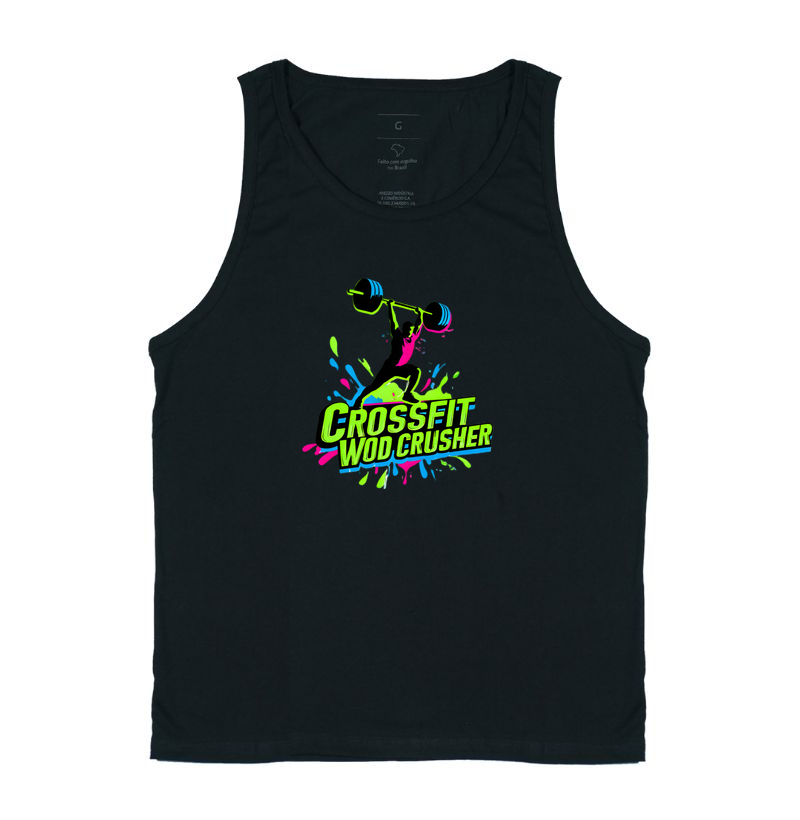 Camiseta CrossFit Wod Crusher