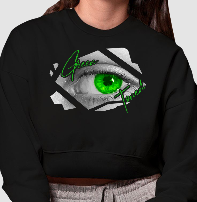 Moletom Cropped Look Of Freedom