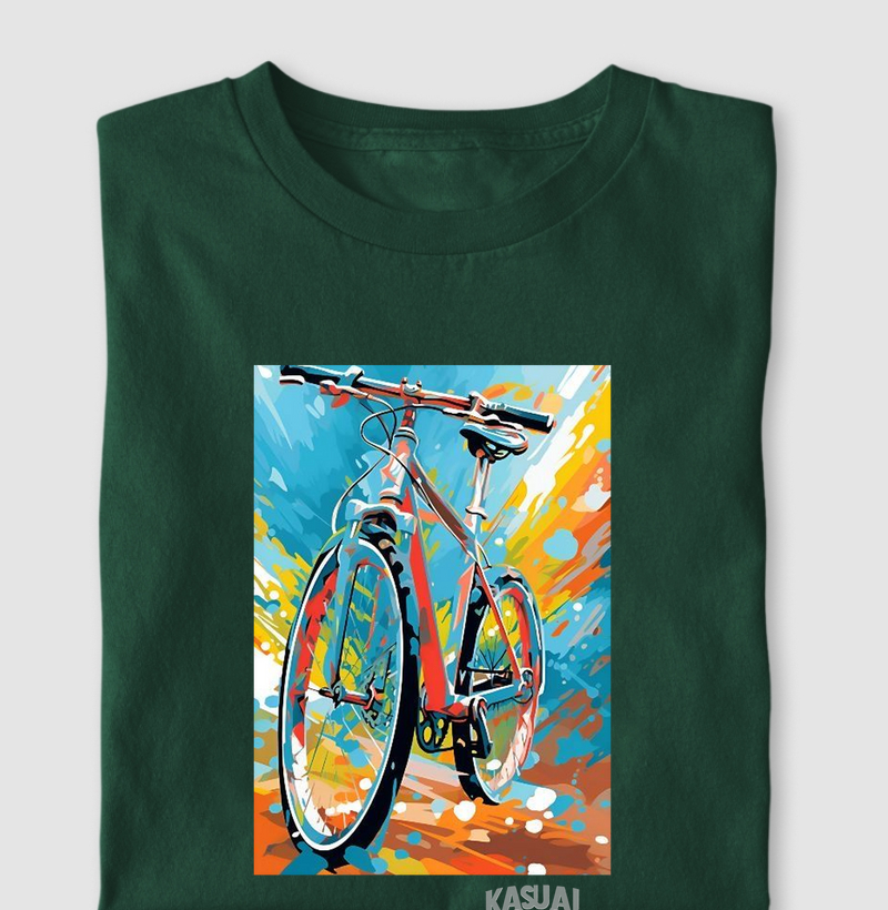 Camiseta Kasual – Estilo que Pedala com Você