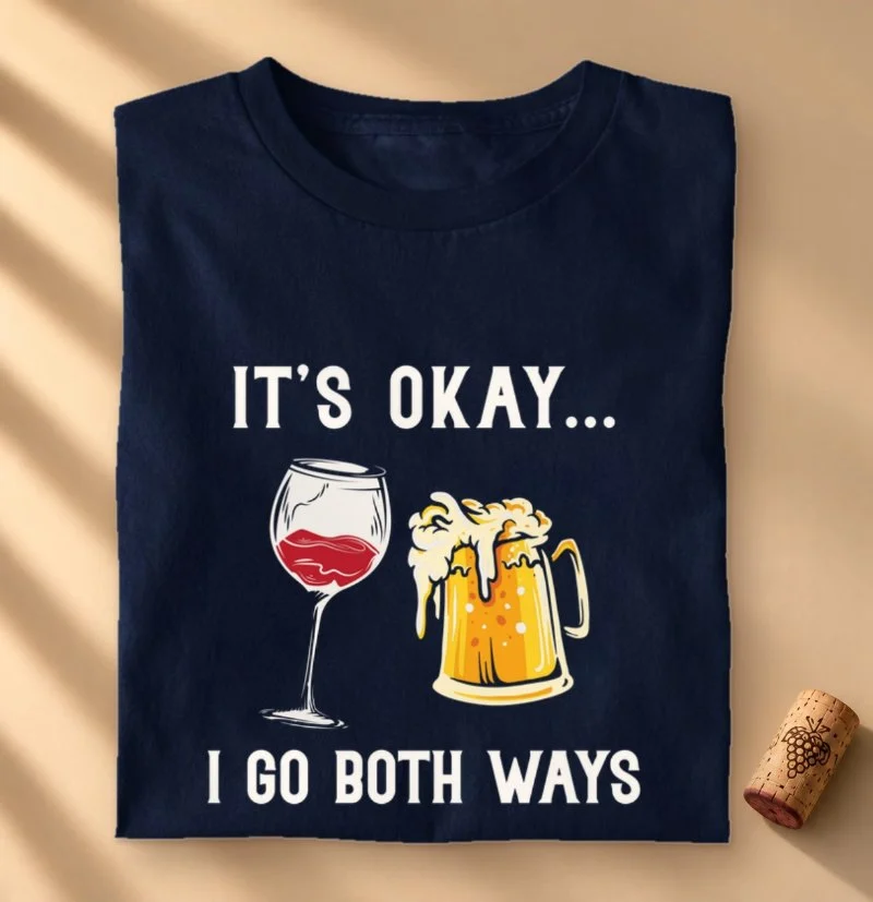  Camiseta Vinho ou Cerveja