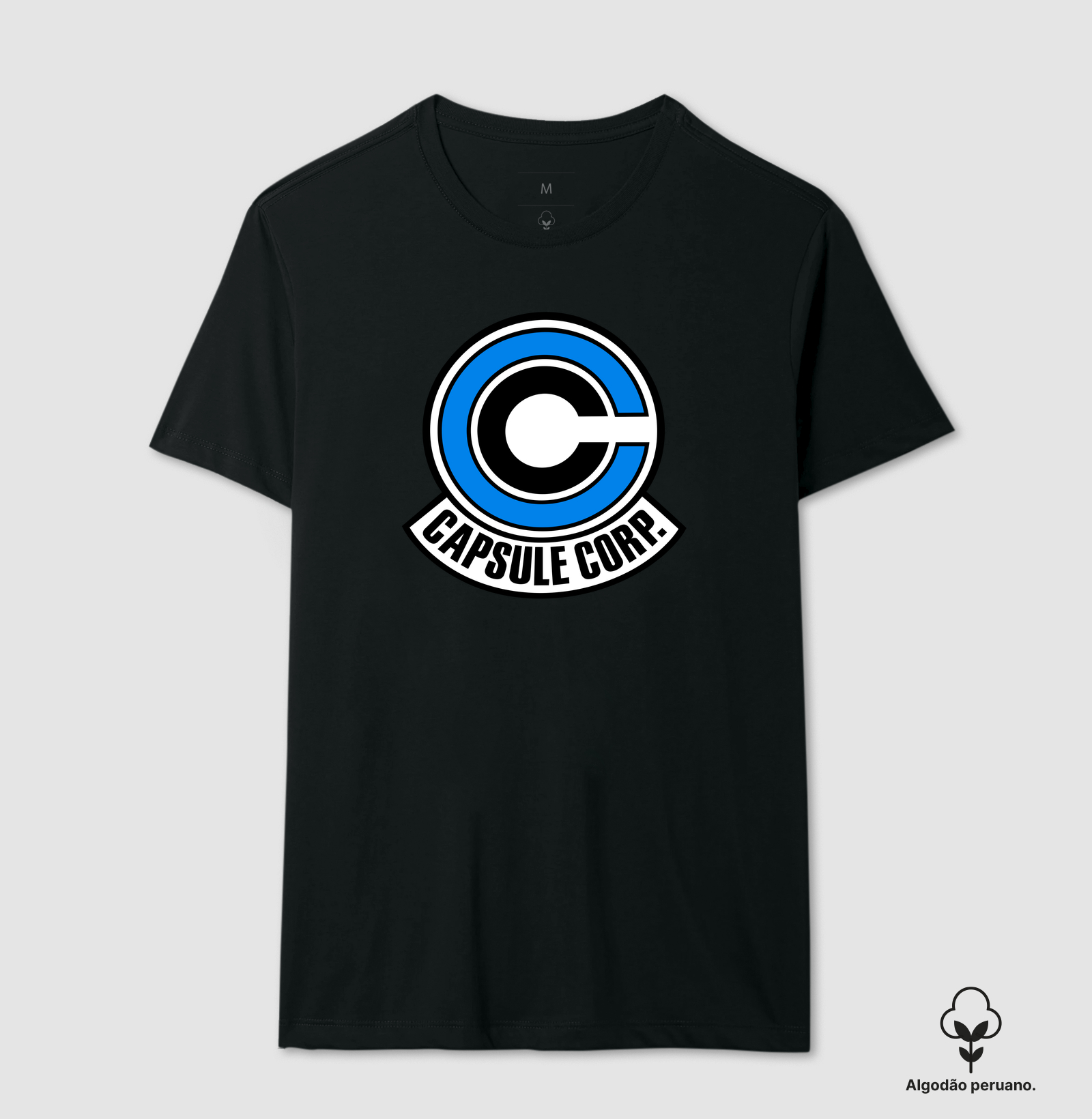 Capsule Corp - Camiseta Algodão Peruano