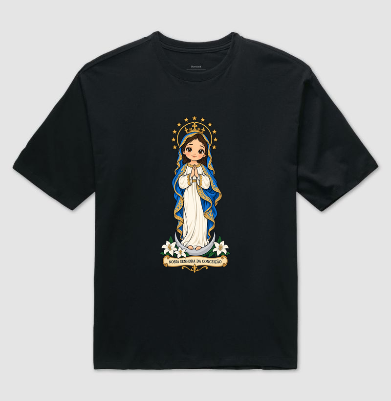 Nossa Senhora da Conceição estilo chibi