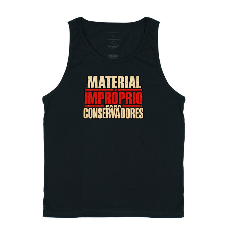 Material impróprio para conservadores