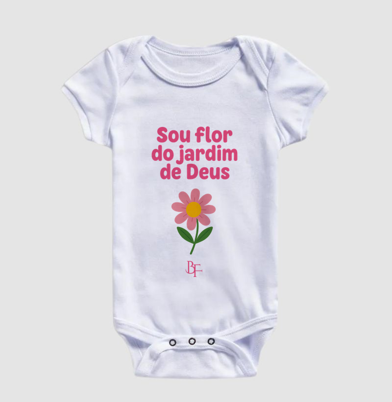 Sou flor do jardim de Deus