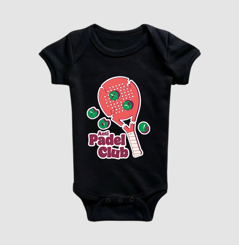 Camiseta Anti Padel Club Raquete Quebrada