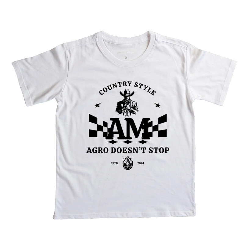 Camiseta Infantil Agro Mato