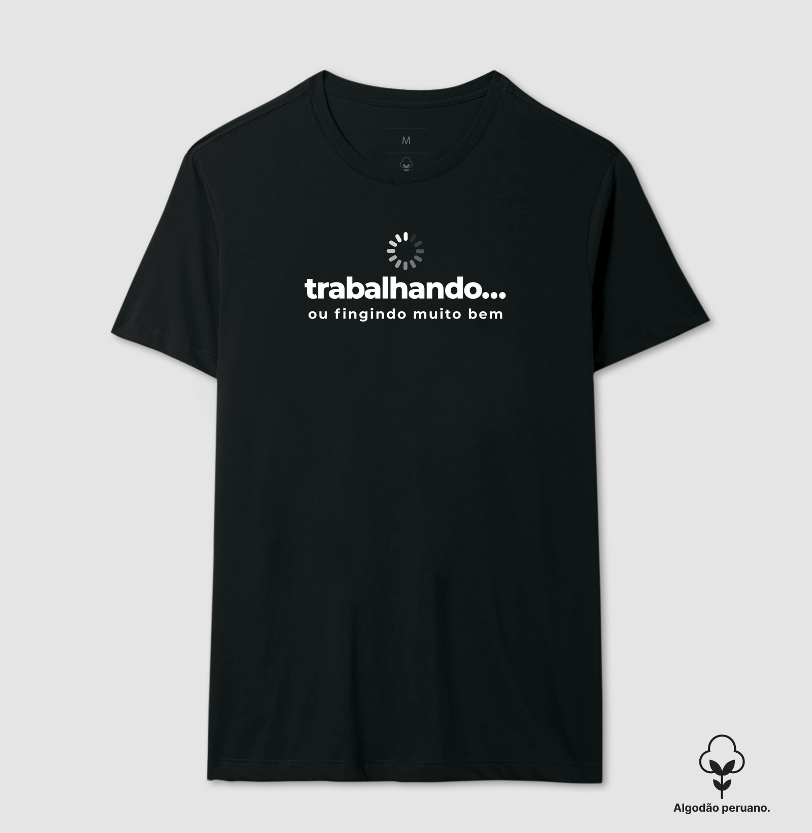 trabalhando ou fingindo muito bem