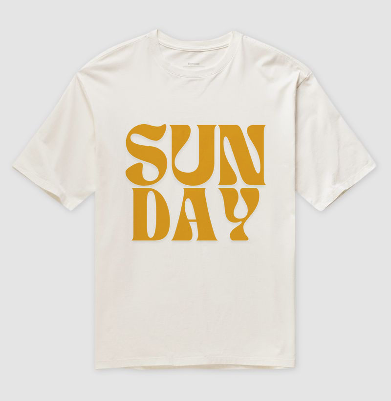 Sunday Yellow Oversized