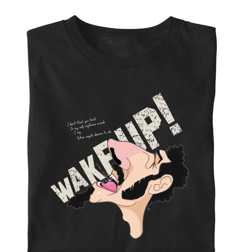 Camiseta Wake Up | Caos em Cores