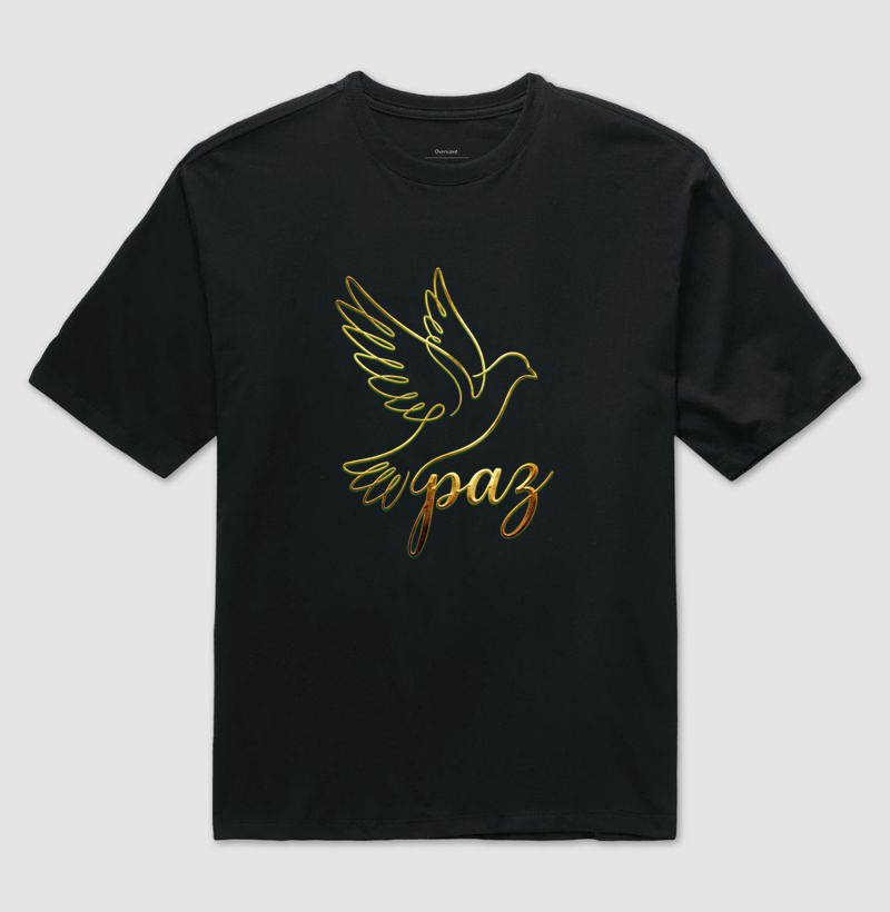 Paz - Camiseta Oversized