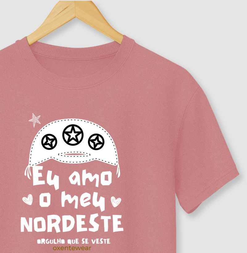 Camiseta Eu amo o meu Nordeste | OxenteWear