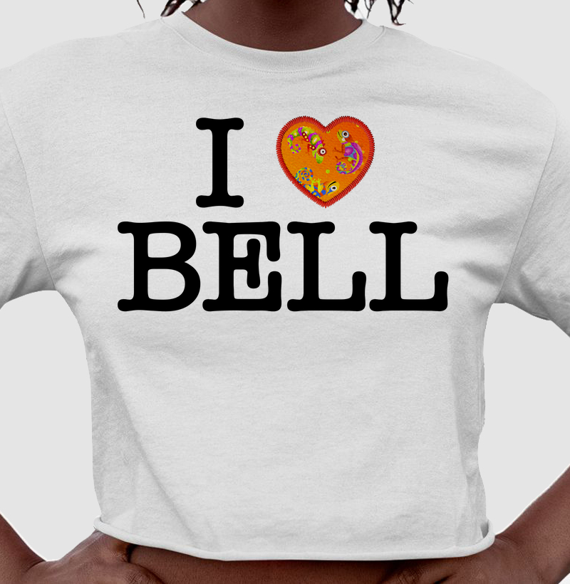 Cropped Axé - I Love Bell