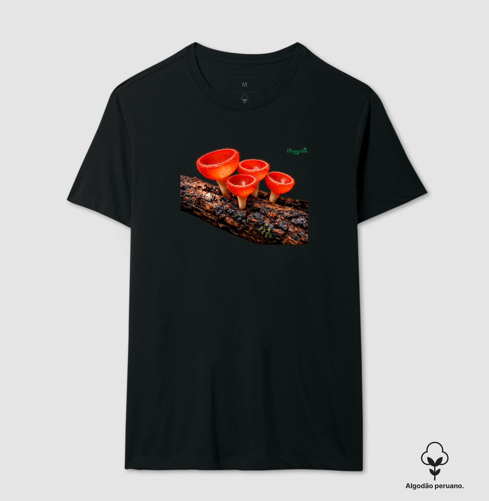 Cogumelos‑taça vermelho
