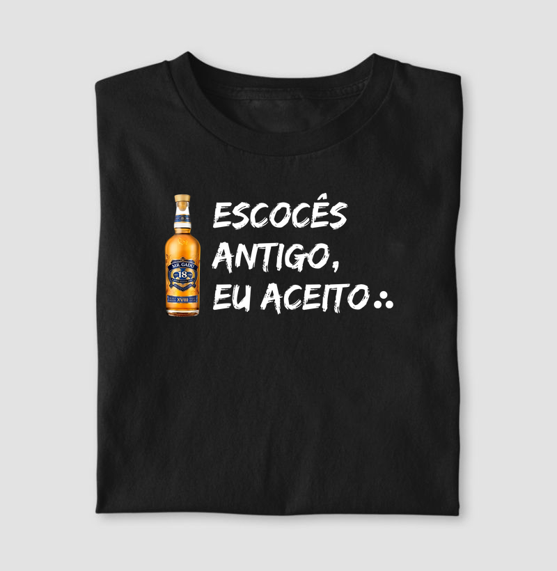 Camiseta Escocês Antigo Eu Aceito - Mr. GADU