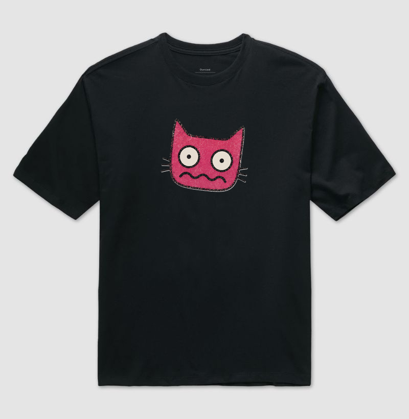 O Absurdo Me Olhou de Volta - Camiseta Oversized