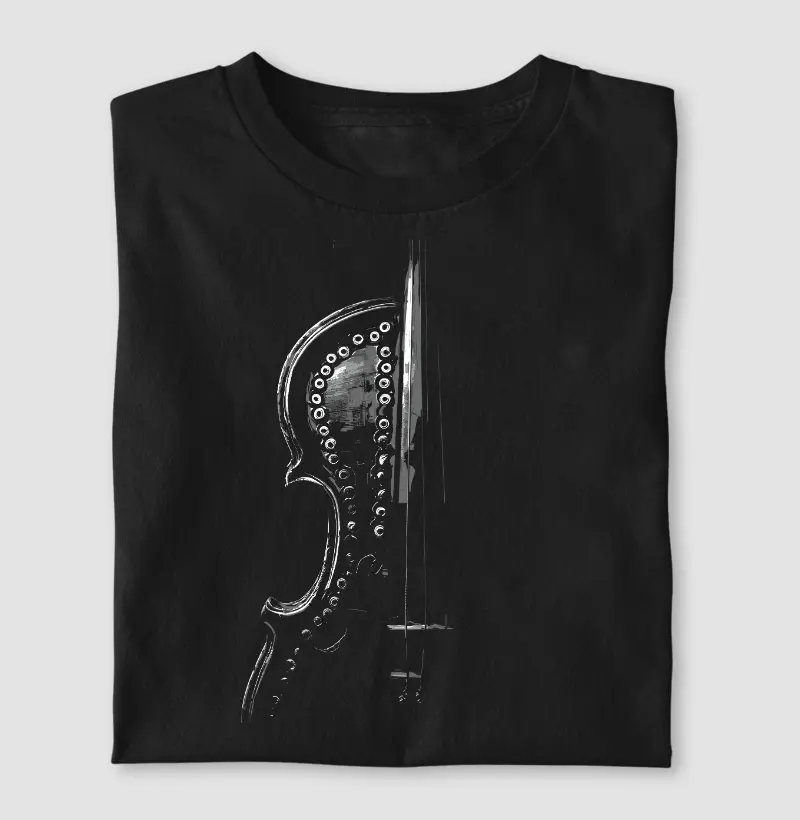 The Quintessential Violin Silhouette