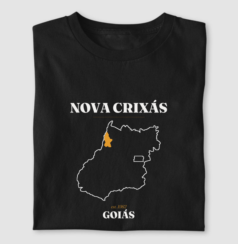 Nova Crixás | Legado GO - Camiseta