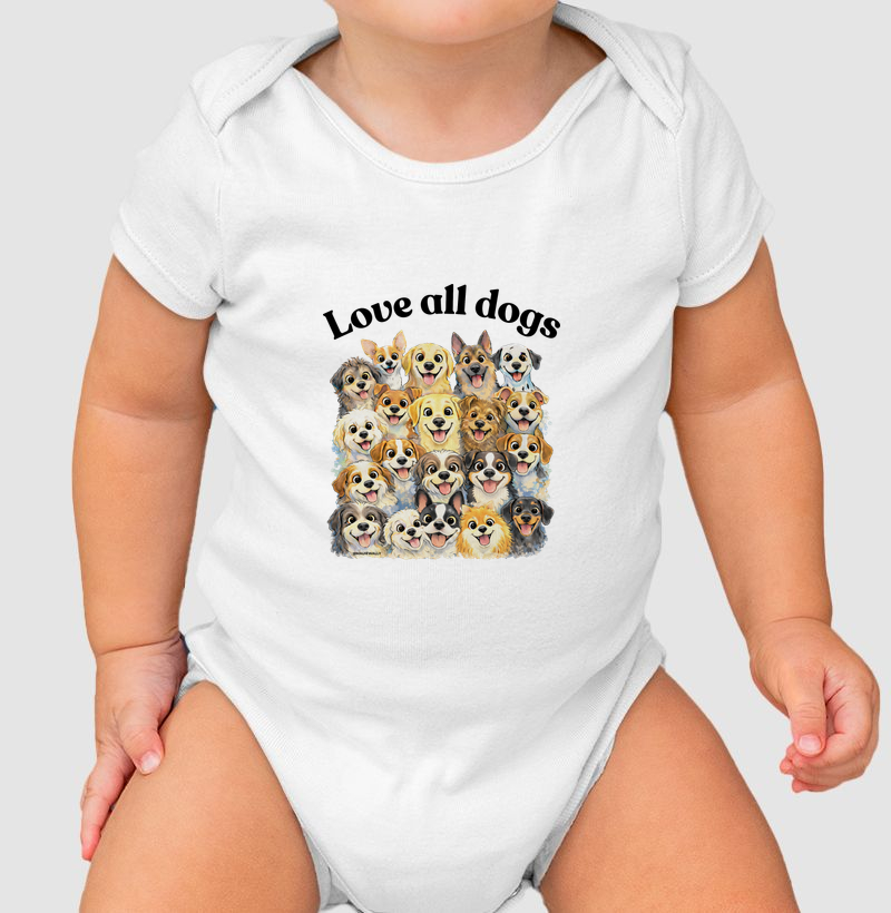 LOVE ALL DOGS (black)