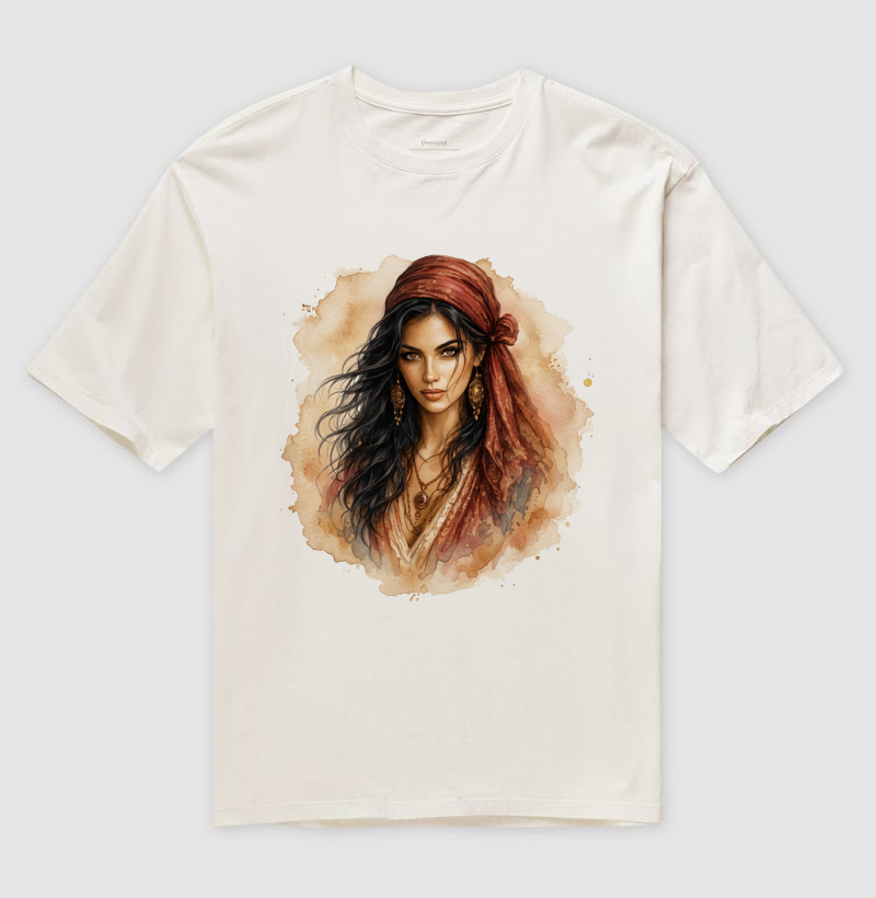 Zíngara - Camiseta Oversized