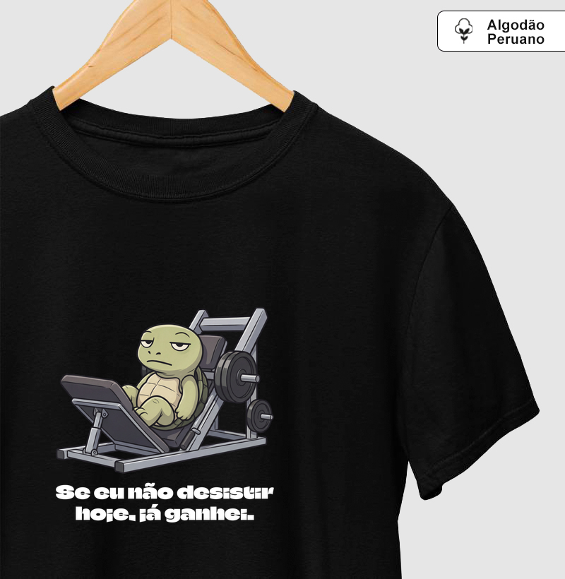 Se eu não desistir hoje, já ganhei