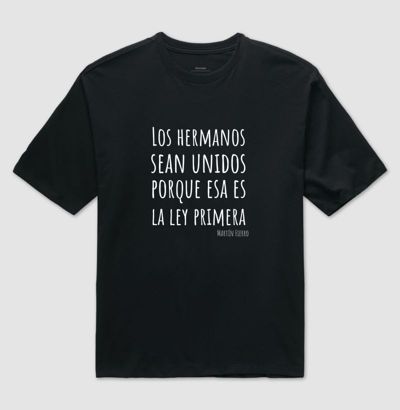 Camiseta Martin Fierro (oversized)