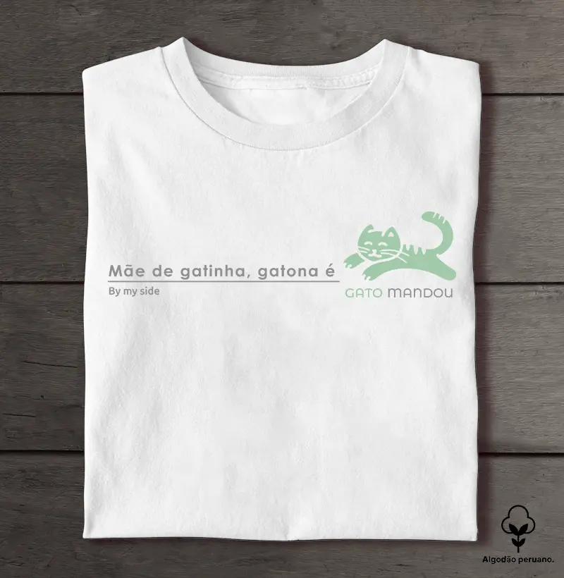 Mãe de Gatinha - Algodão Peruano