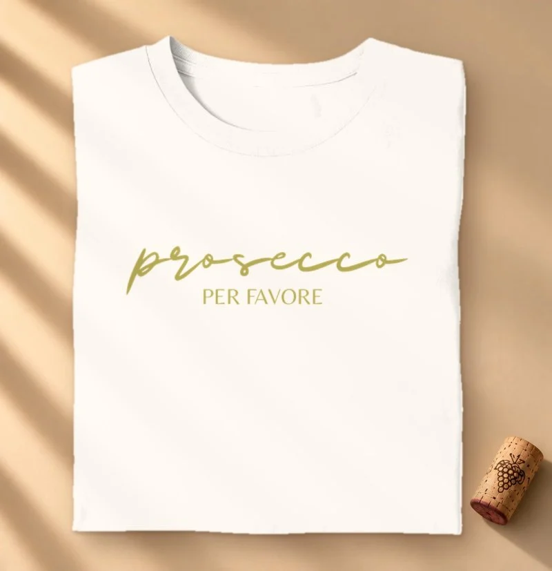 Camiseta Prosecco Per Favore