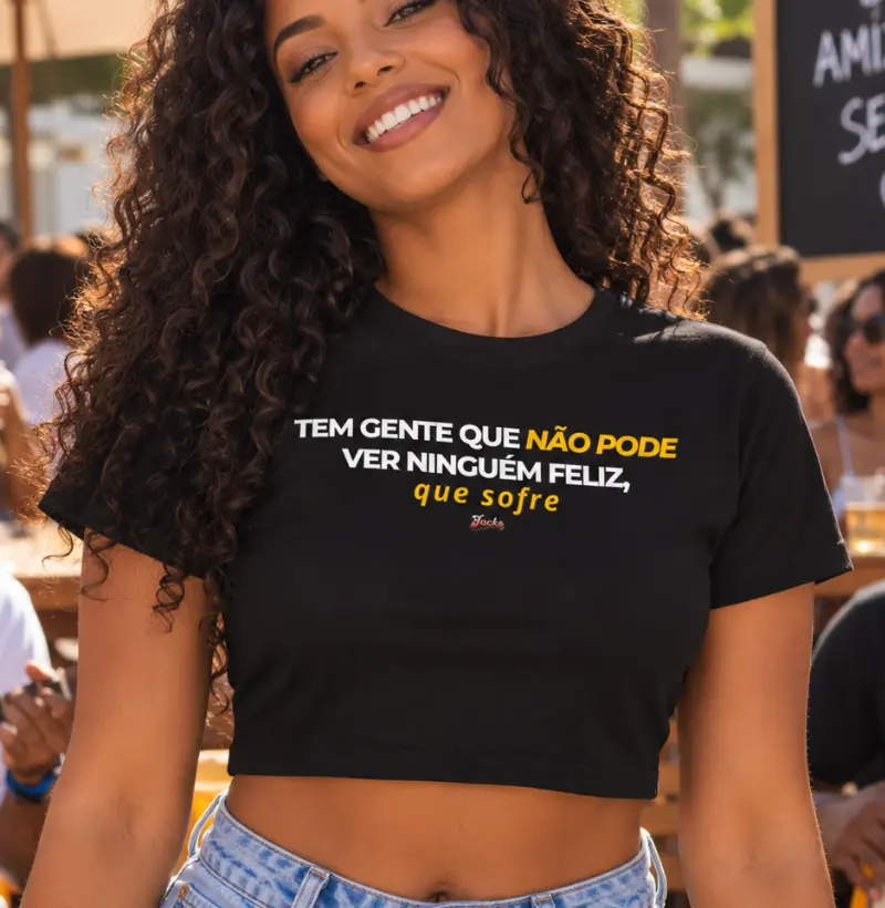 Tem gente que não pode ver ninguém feliz