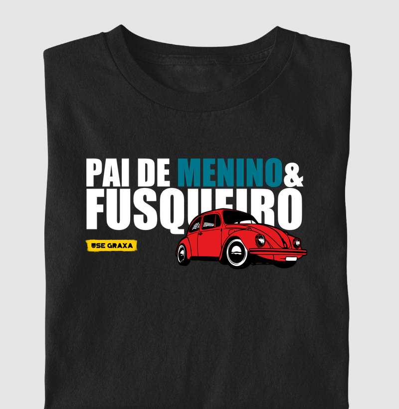 Pai de Menino e Fusqueiro Vermelho