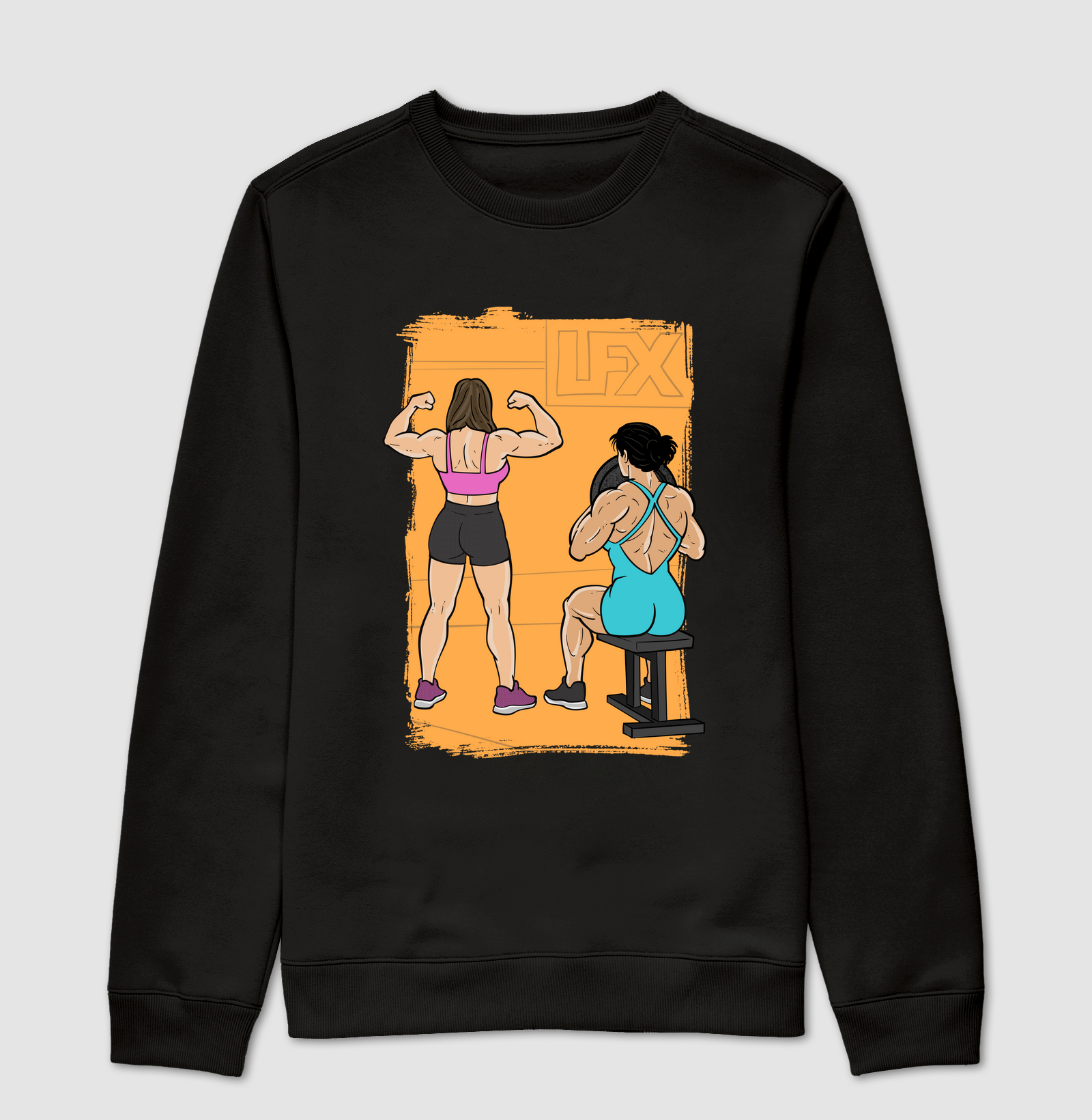 Mulher com costas malhadas V01