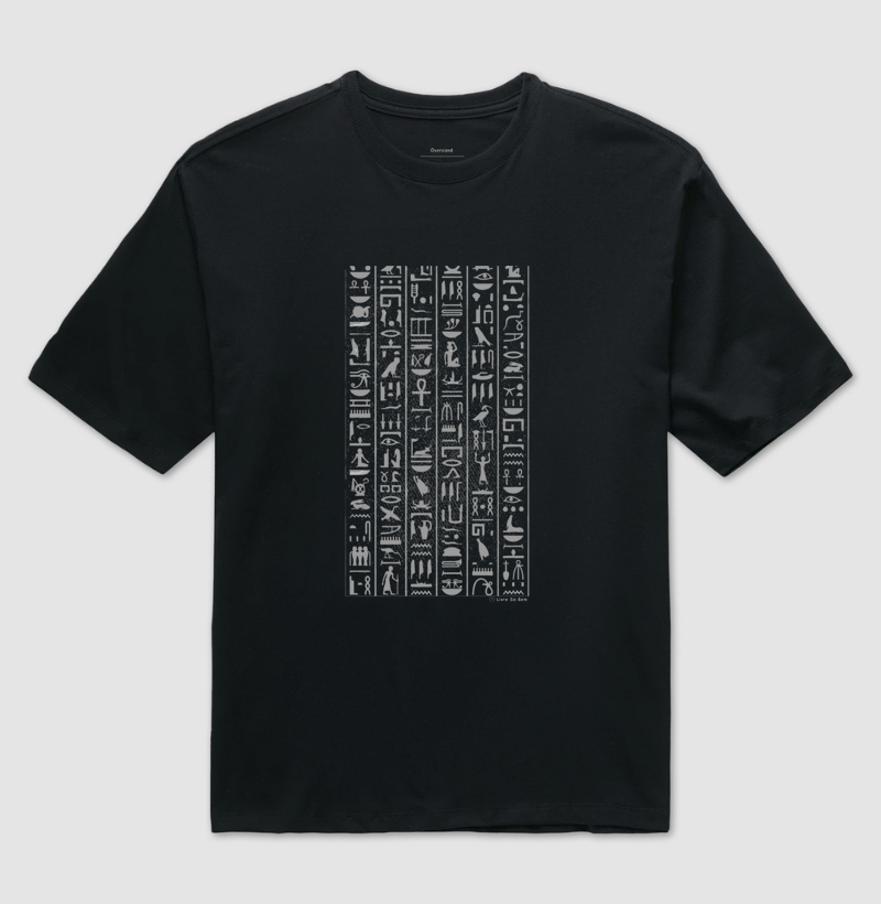 Camiseta - Hieroglífos