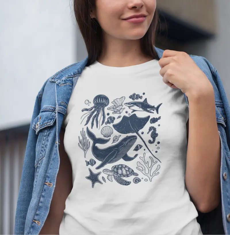 Camiseta - Maré Calma