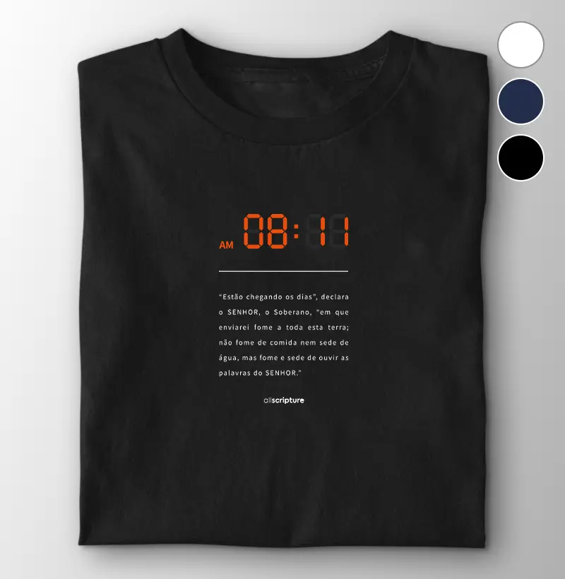 Estão chegando dias - Amós 8:11