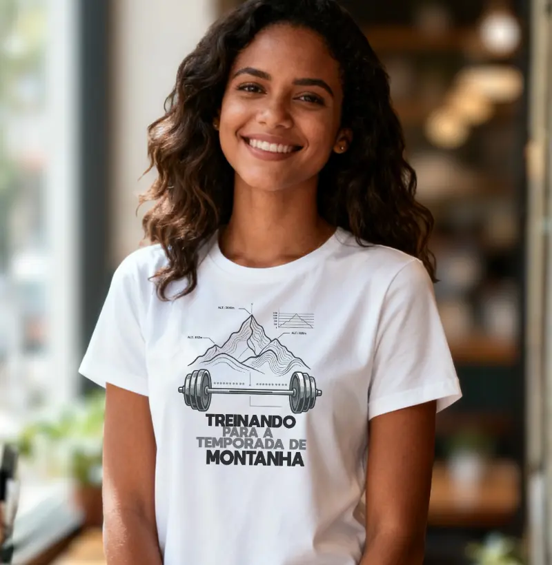 Camiseta Academia & Cume | Temporada de Montanha