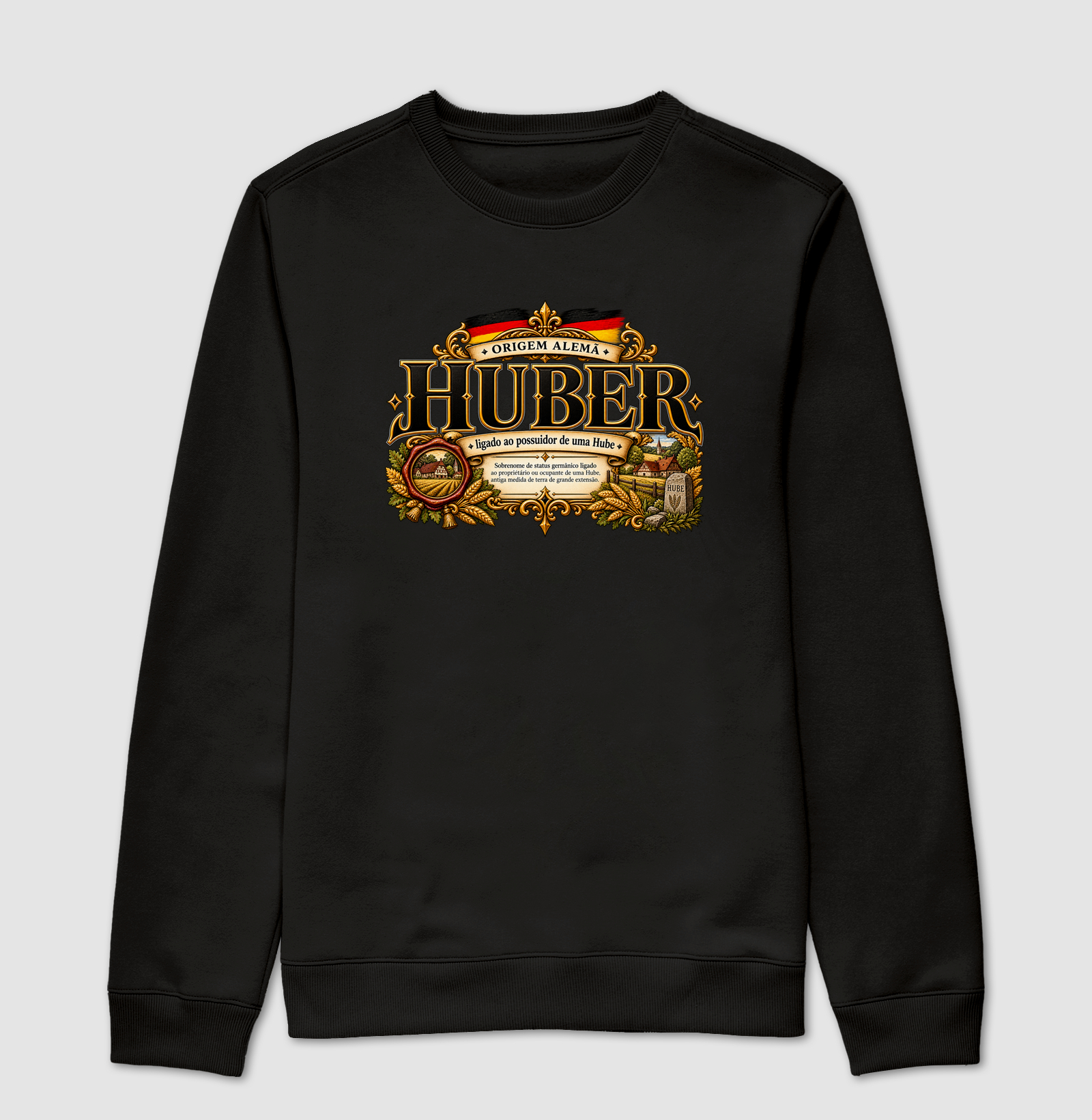 Huber  - Suéter Moletom