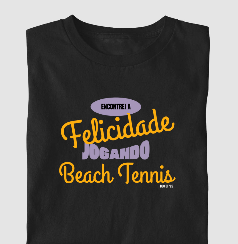 Encontrei A Felicidade Jogando Beach Tennis
