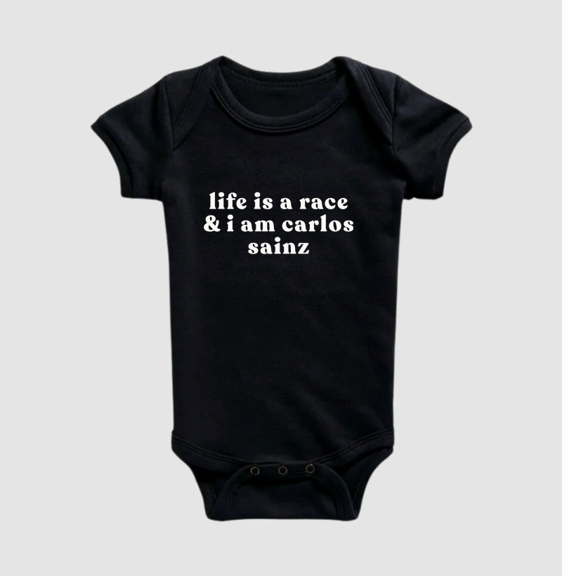 i am carlos sainz - Body Infantil