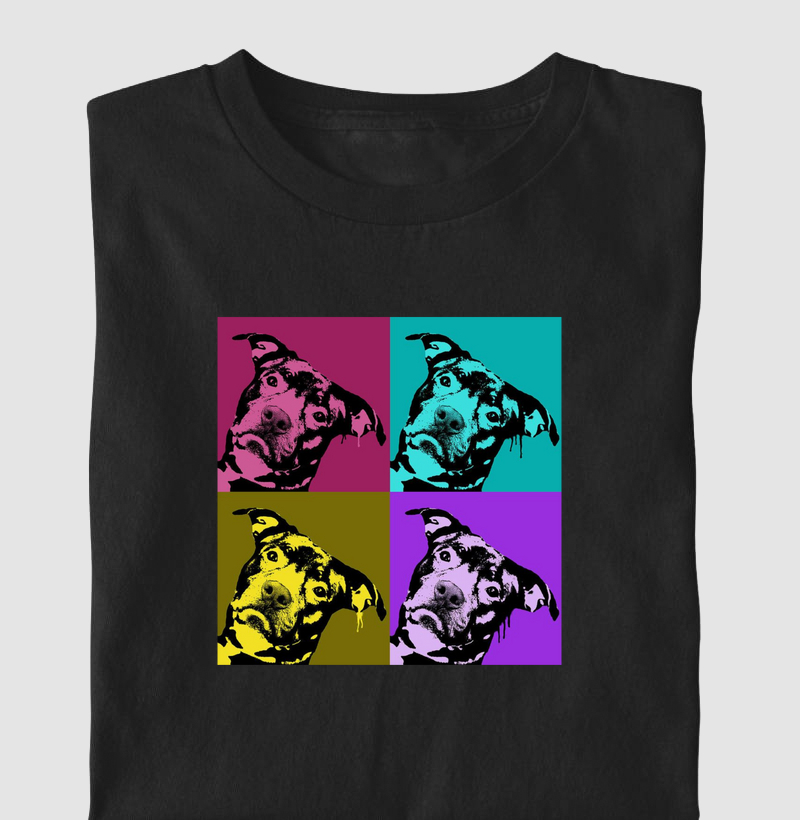 Pit bull pop art 2