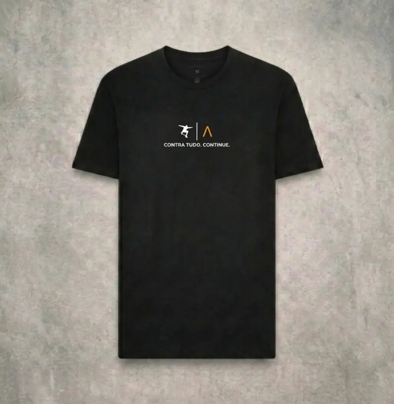 Contra tudo. Continue.