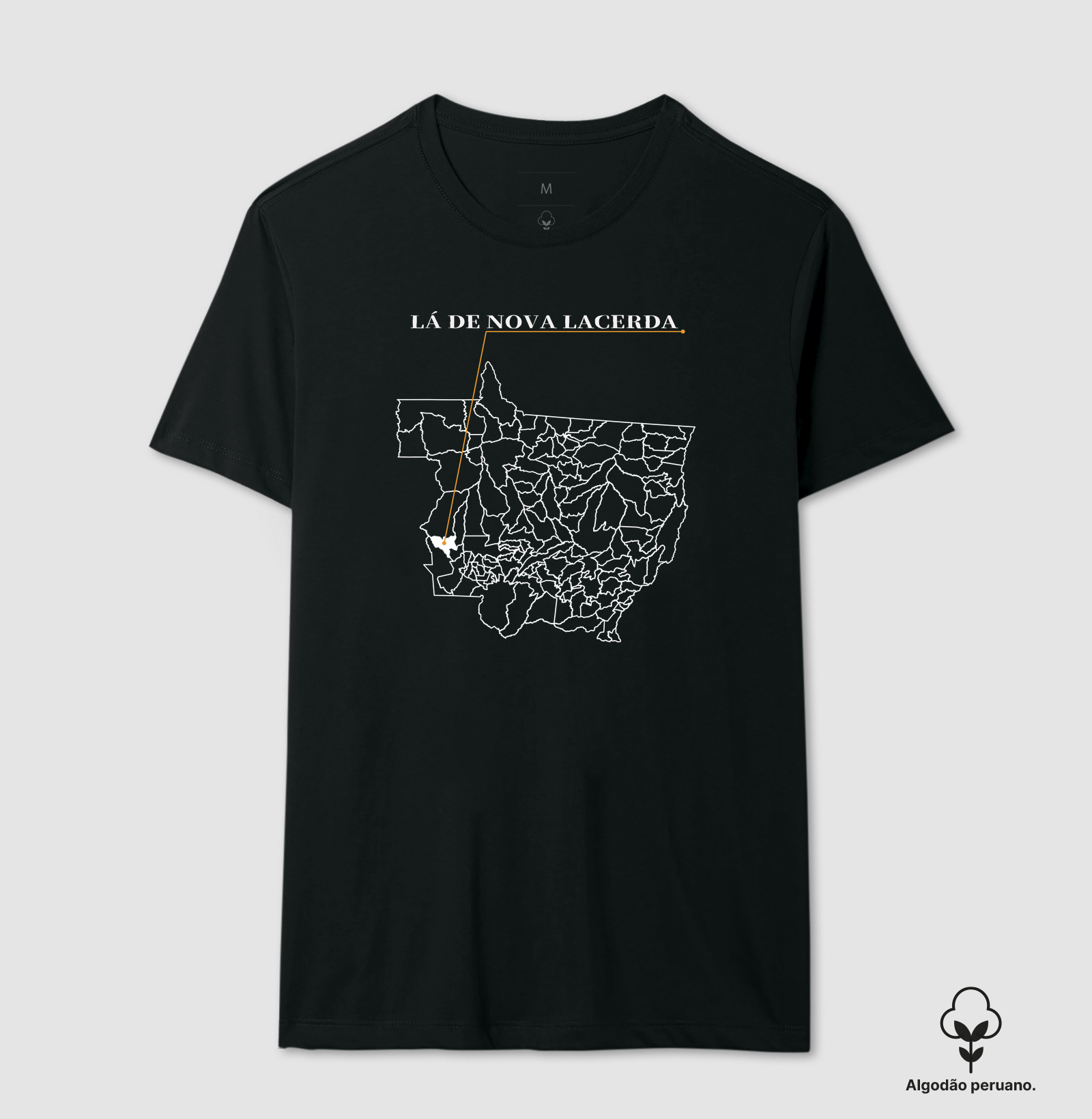 Nova Lacerda | Origem MT - Camiseta Algodão Peruano