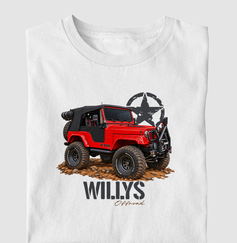 Jeep Willys Red - Offroad