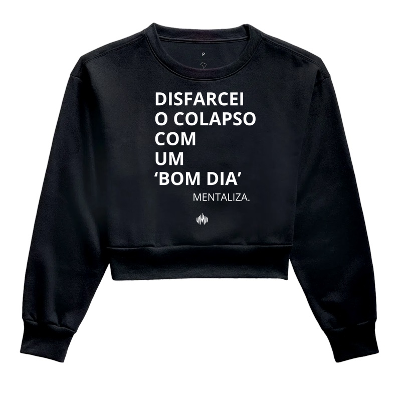 Disfarcei o colapso com um 'bom dia'