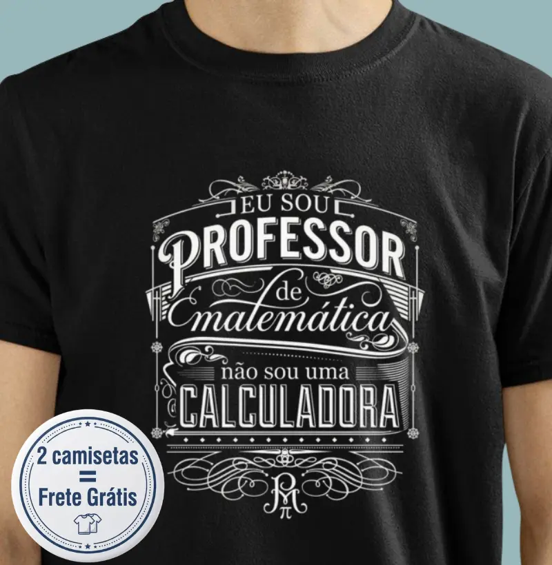 Camiseta Premium Matemática