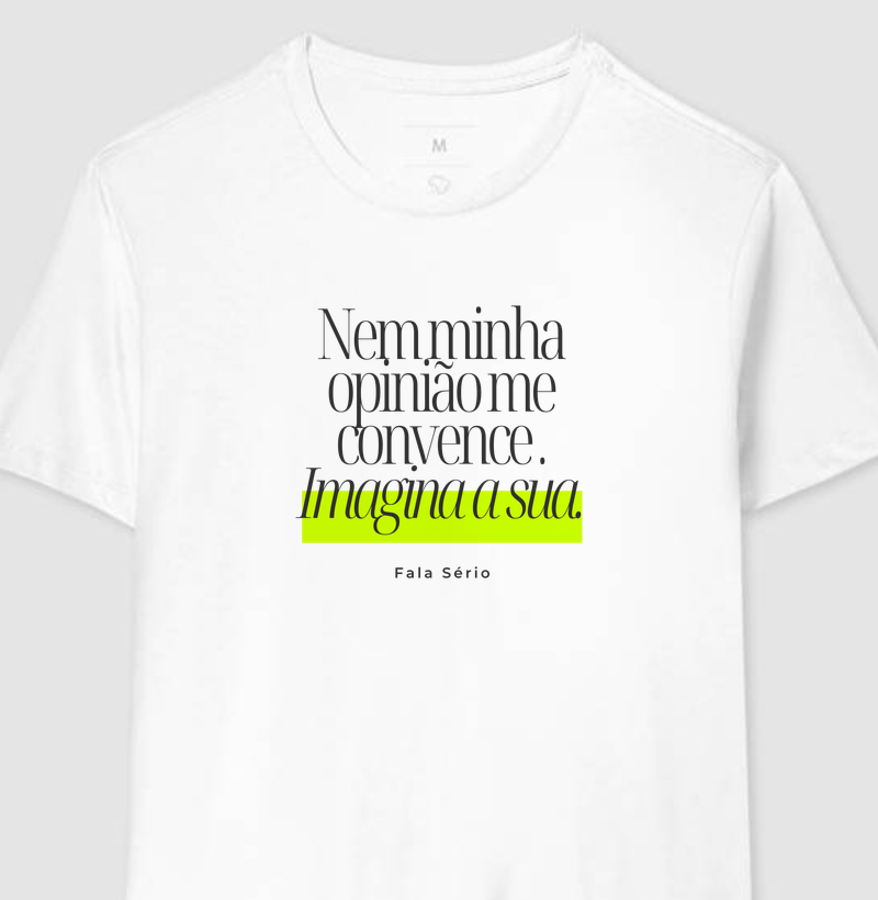 Nem minha opinião me convence | Fala Sério