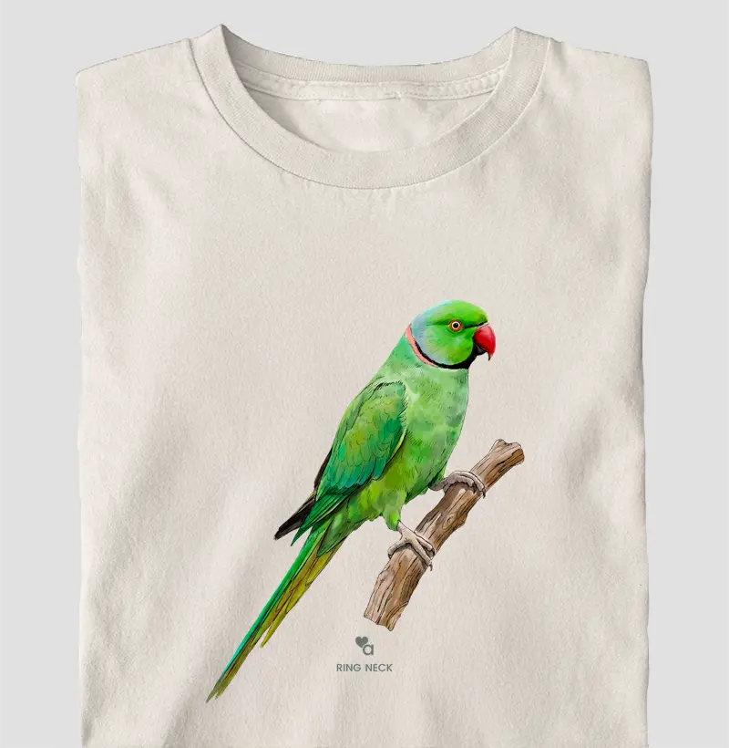 Aves - Ring Neck Verde - Oversized