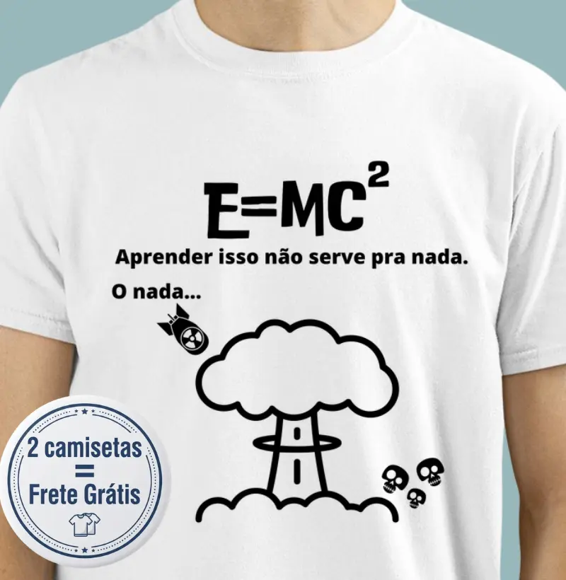Camiseta Premium Ciências