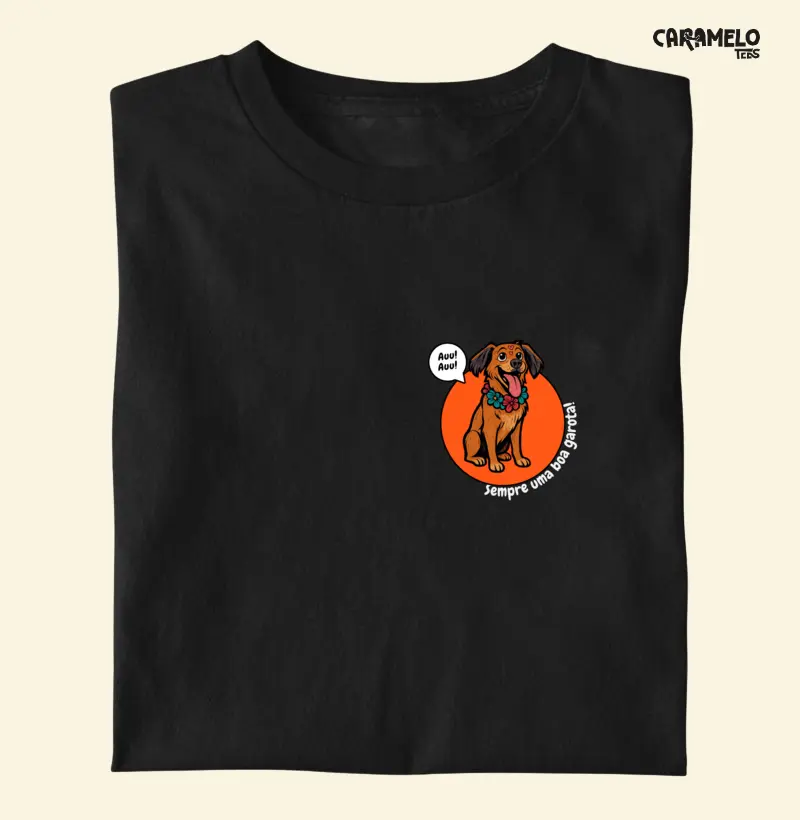 Camiseta Boa Menina Caramelo II