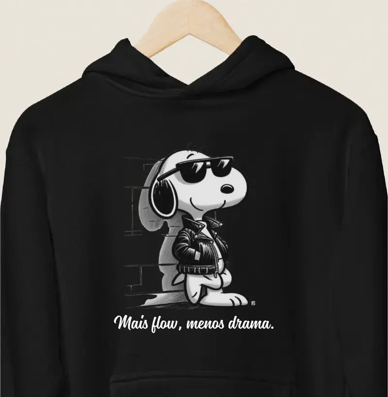 Hoodie Moletom Mais flow, menos drama